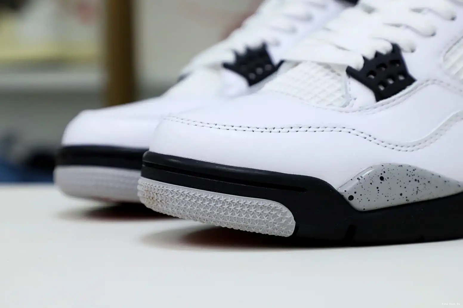 Retro Cement Air Jordan 4 White Kimikick 0414